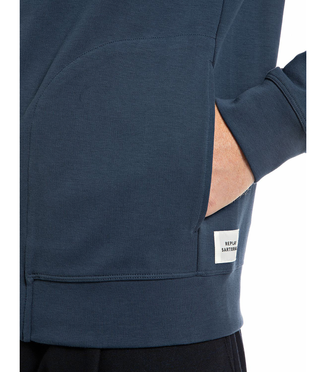 サルトリアーレ インターロックジャージーパーカー 詳細画像 ブルー 4